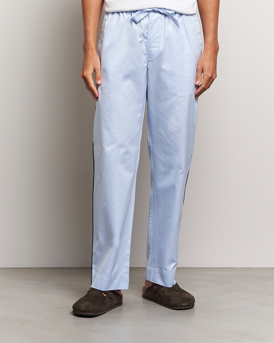 Heren | Pyjama's | Tekla | Sateen Pyjama Pants Bellhop Blue