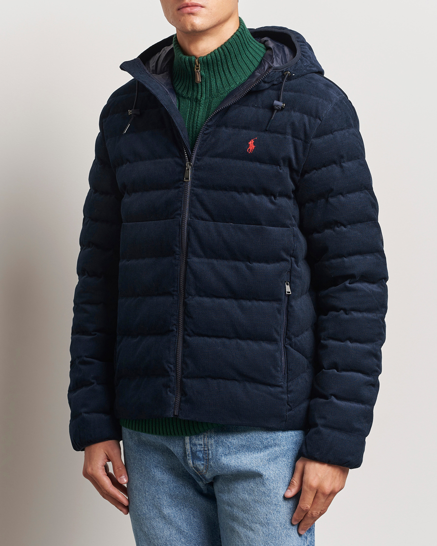 Heren |  | Polo Ralph Lauren | Corduroy Lightweight Jacket Aviator Navy