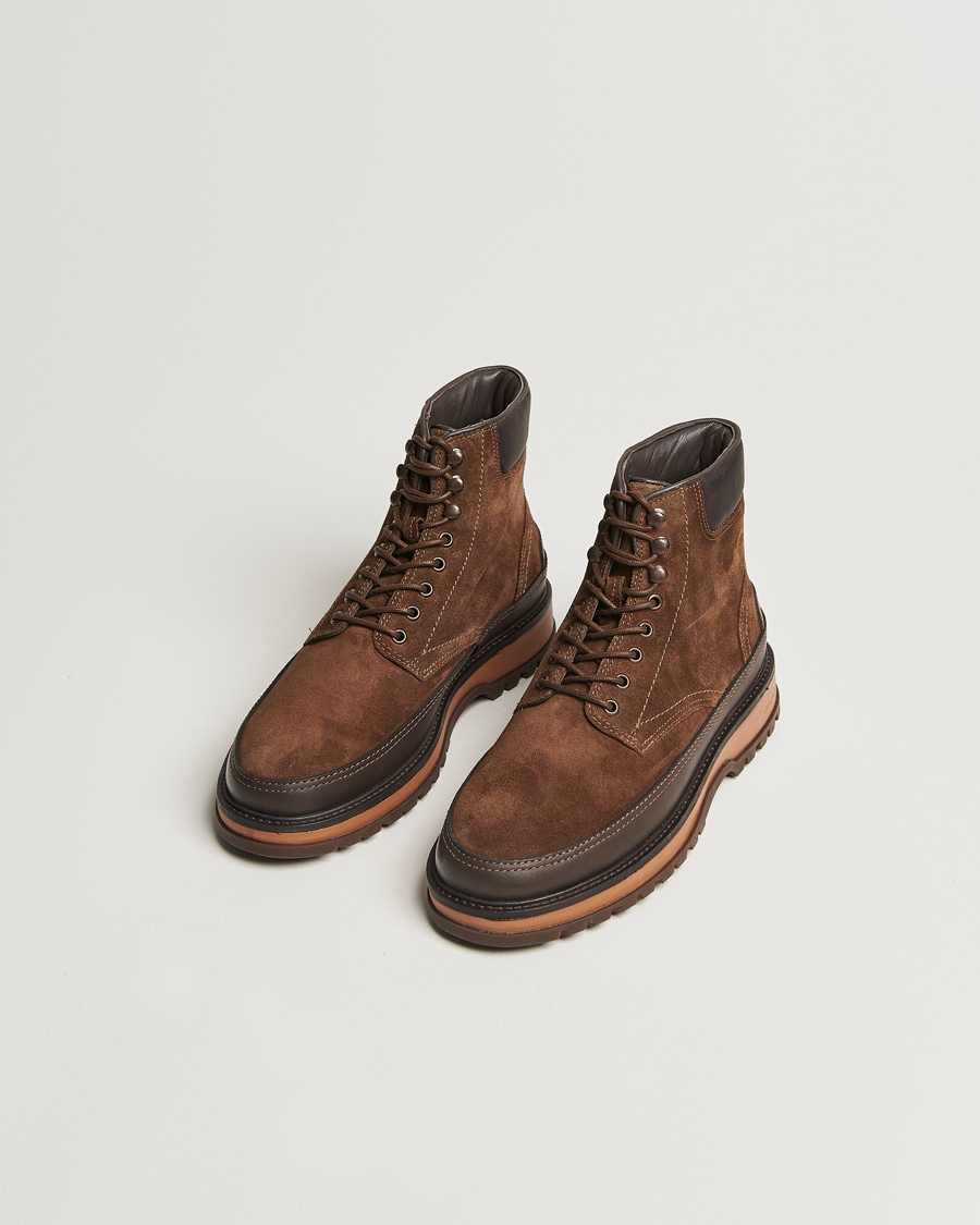 Heren |  | GANT | Clefton Felt Lined Suede Boot Tobacco Brown