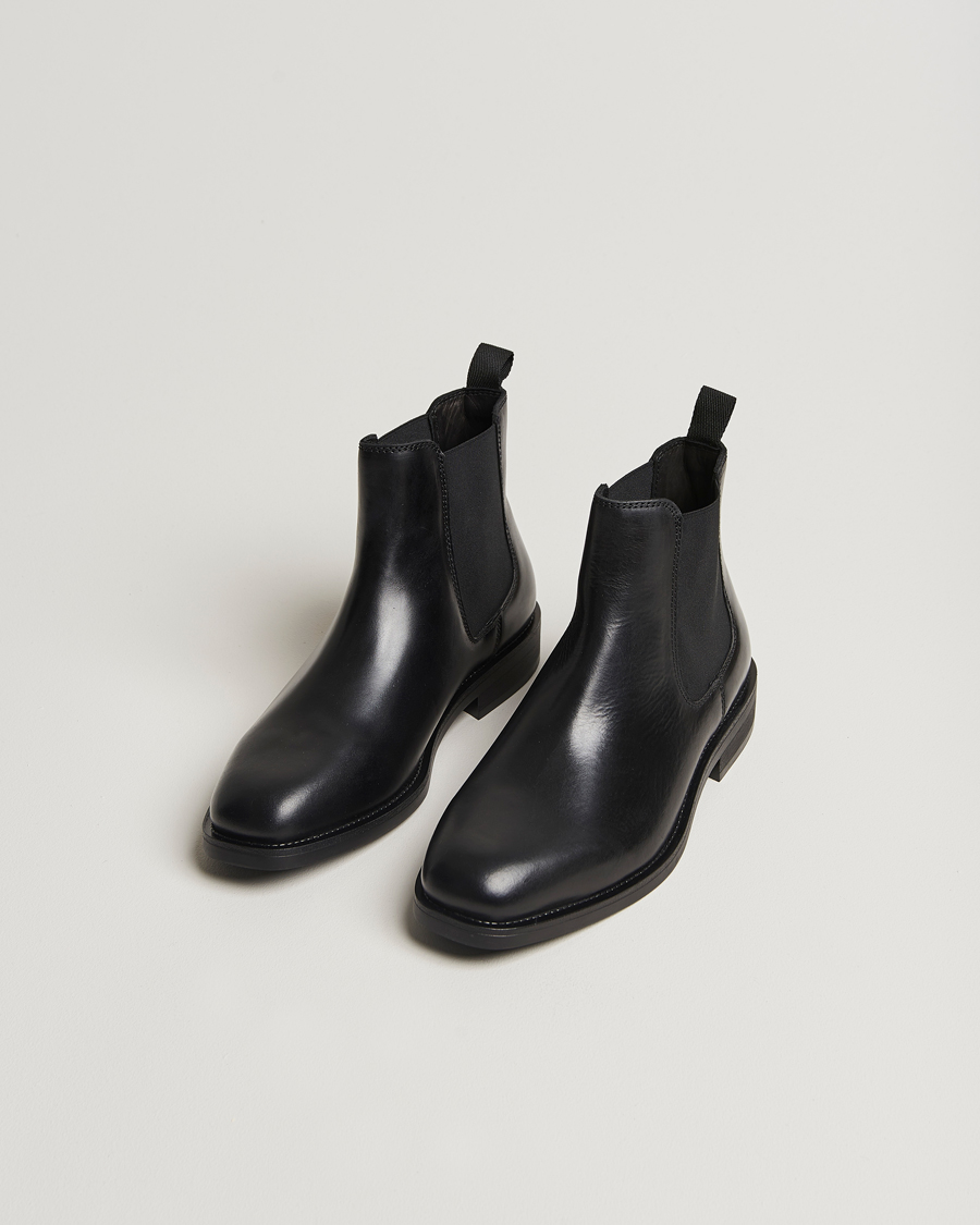 Heren |  | GANT | Rizmood Leather Chelsea Boot Black