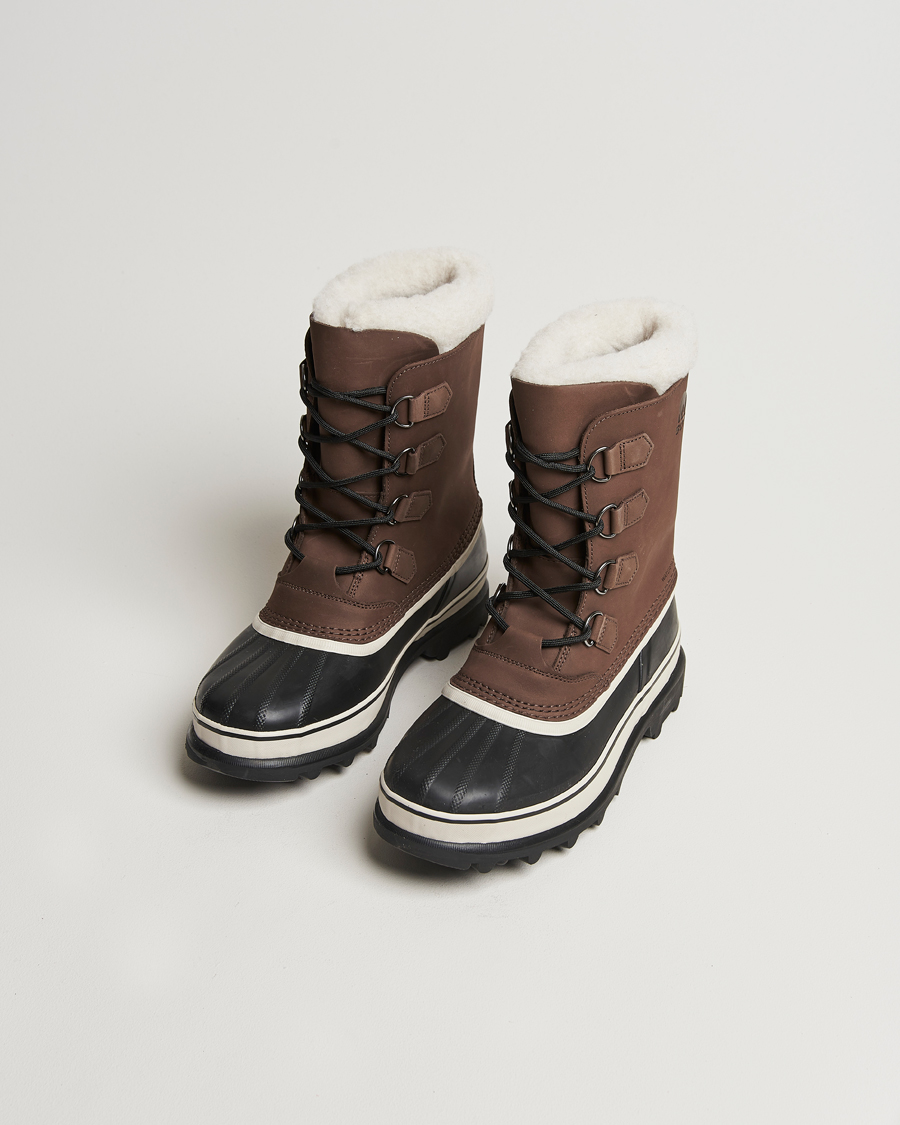 Heren | Veterlaarzen | Sorel | Caribou WP Felt Lined Leather Boots Bruno