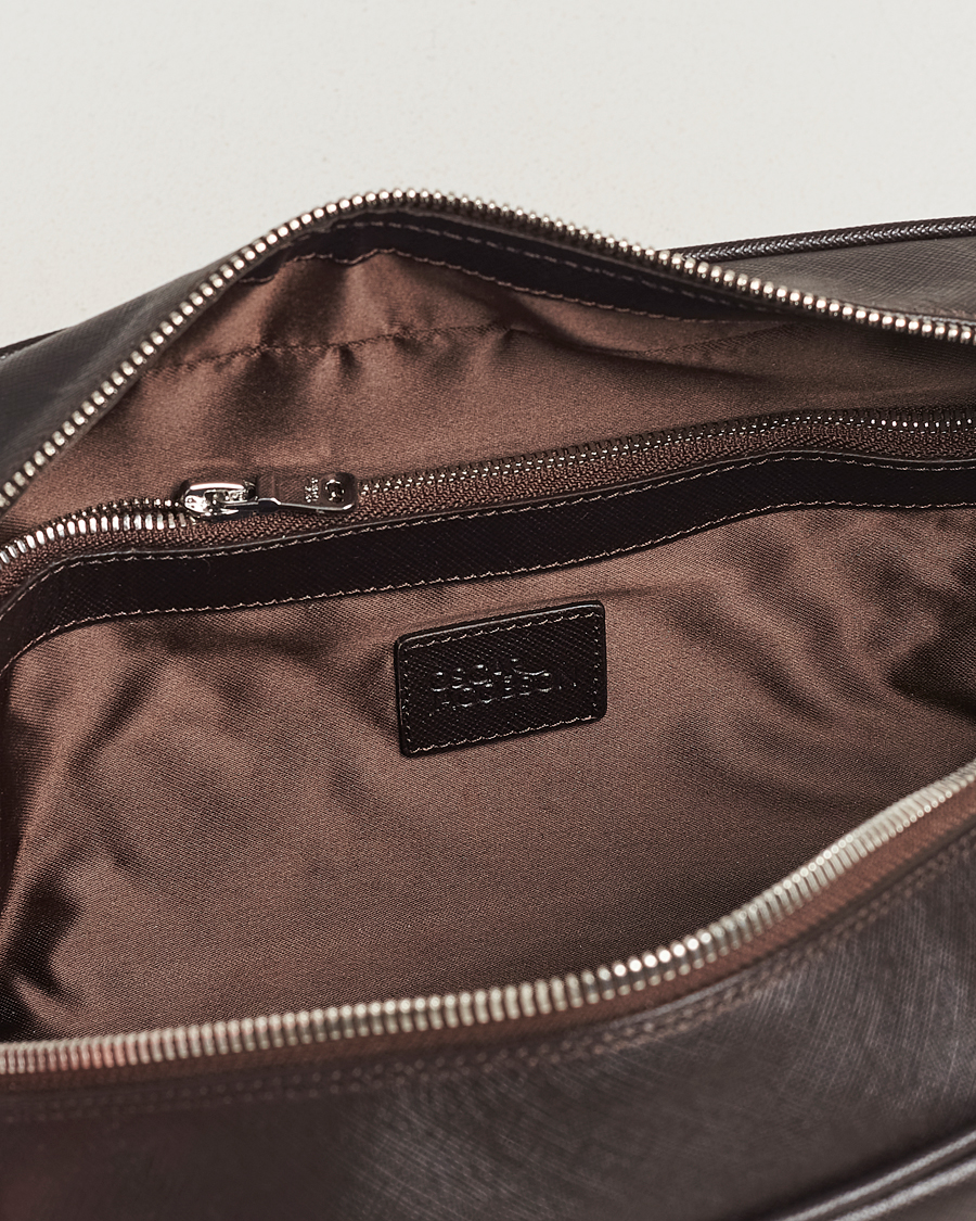 Heren | Tassen | Oscar Jacobson | Grooming Leather Case Forastero Brown