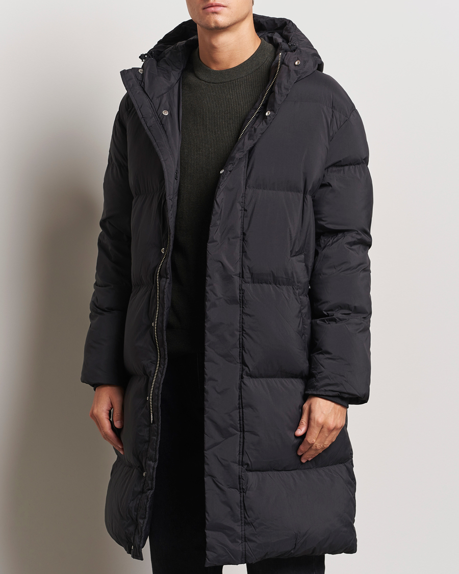 Heren |  | NN07 | Pascal Padded Long Puffer Jacket Black