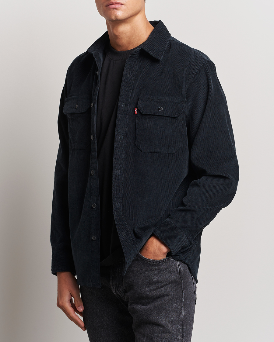 Heren | Overhemden | Levi\'s | Jackson Corduroy Worker Shirt Jet Black