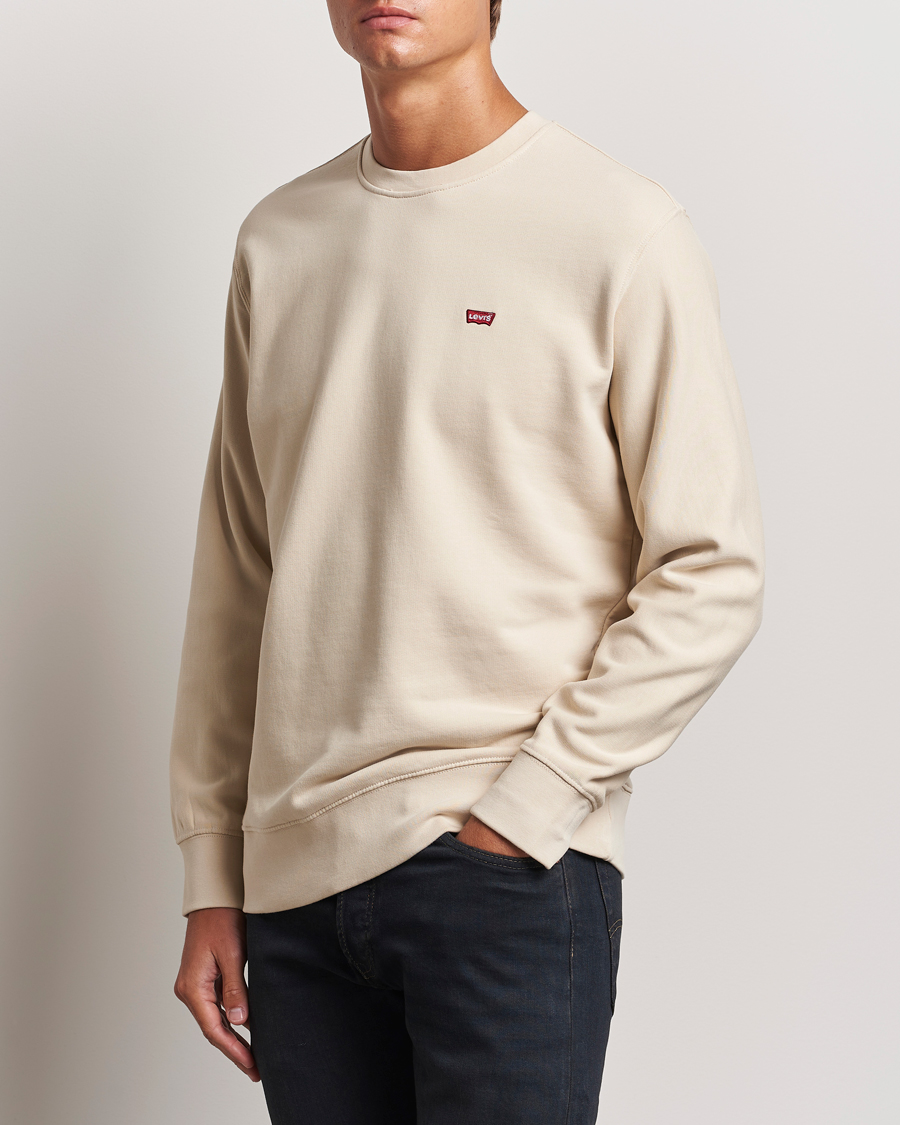 Heren |  | Levi\'s | Original Crew Neck Sweatshirt Fog