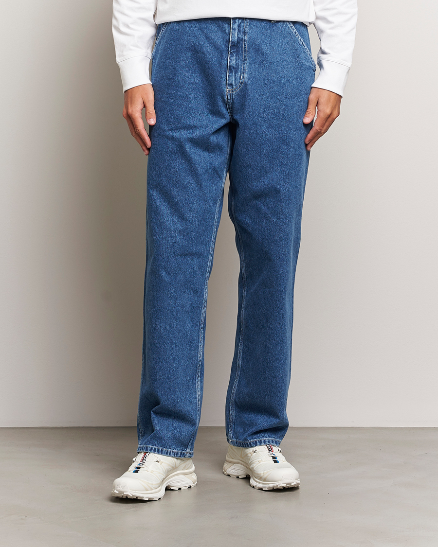 Heren | Straight leg | Carhartt WIP | Simple Pant Norco Denim Blue Stone Washed