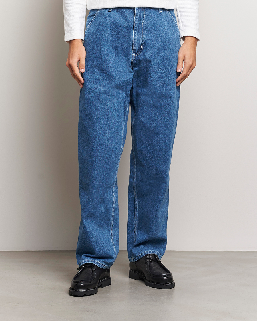 Heren |  | Carhartt WIP | Simple Pant Norco Denim Blue Stone Washed