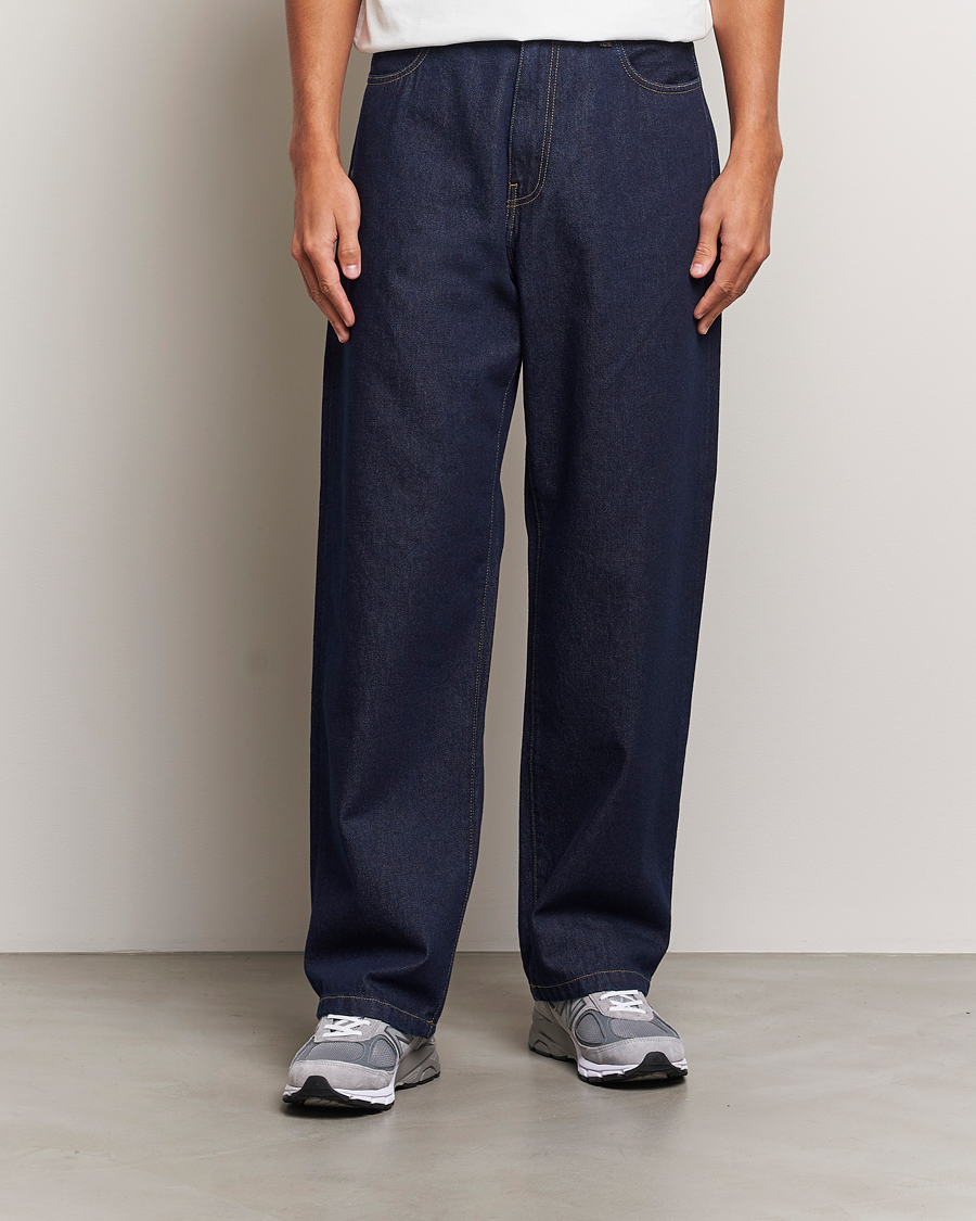 Heren |  | Carhartt WIP | Landon Pant Robertson Denim Blue Rinsed