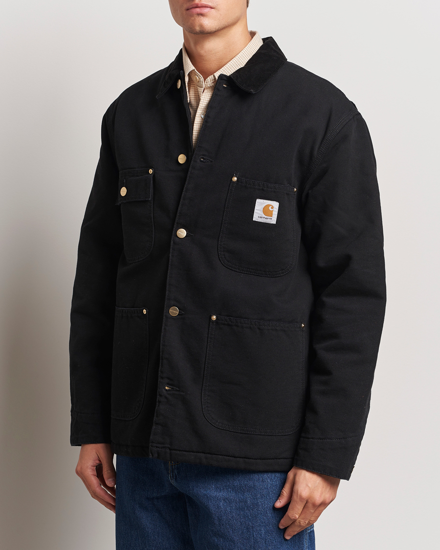 Heren |  | Carhartt WIP | OG Chore Coat Dearborn Canvas Black