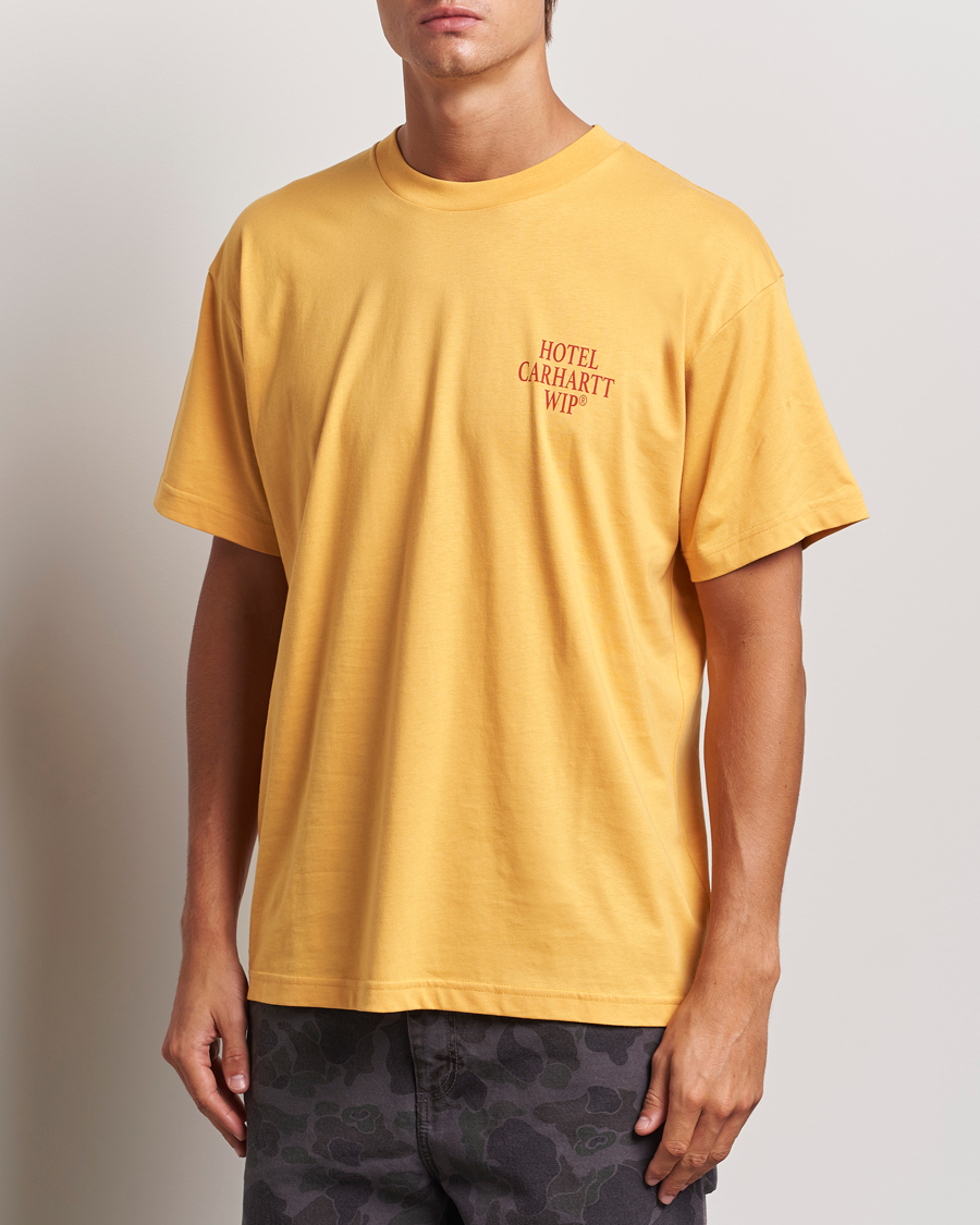 Heren | T-shirts met korte mouwen | Carhartt WIP | Hotel Keys Organic Cotton T-Shirt Winter Spice