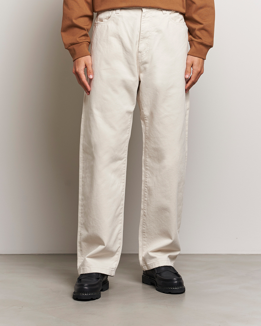 Heren | Formele broeken | Carhartt WIP | Landon Twill Pants Moonbeam