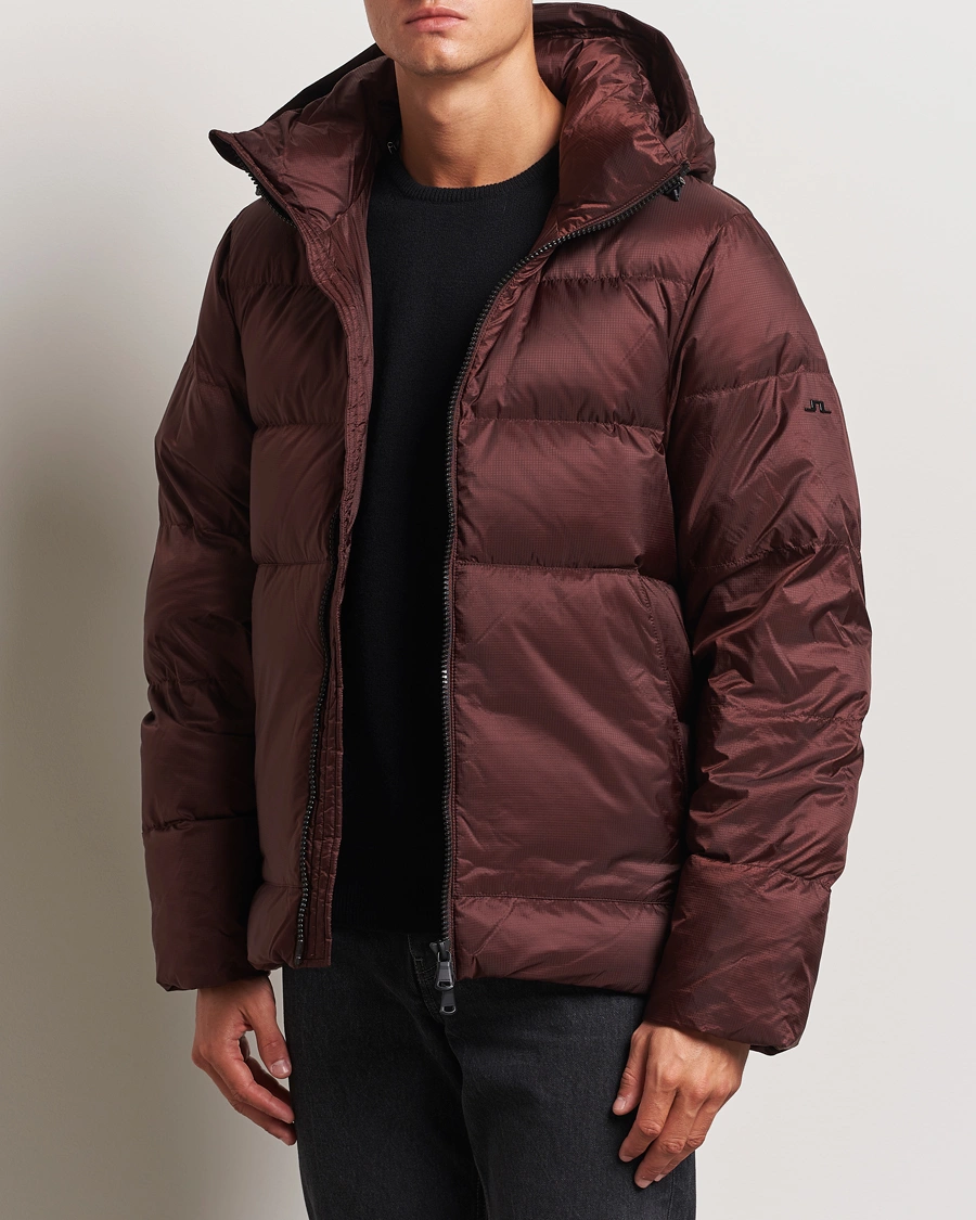 Heren | Business & Beyond | J.Lindeberg | Farrell Down Jacket Bitter Chocolate