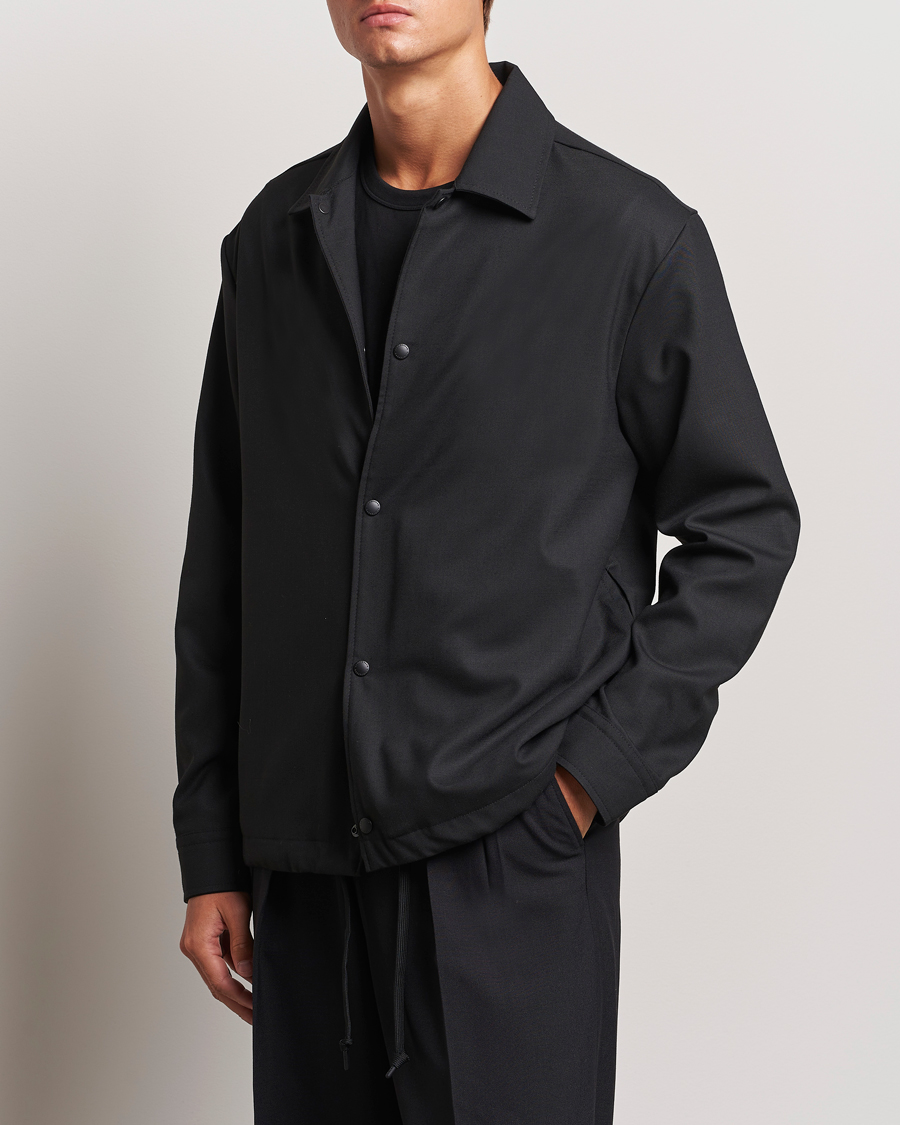 Heren | Business & Beyond | J.Lindeberg | Celian Coach Overshirt Black