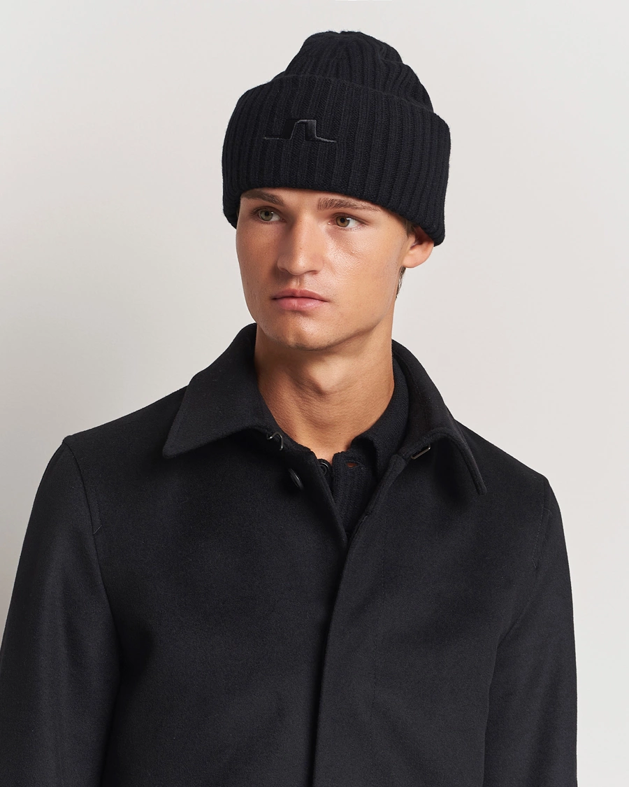 Heren |  | J.Lindeberg | Jive Wool Beanie Black