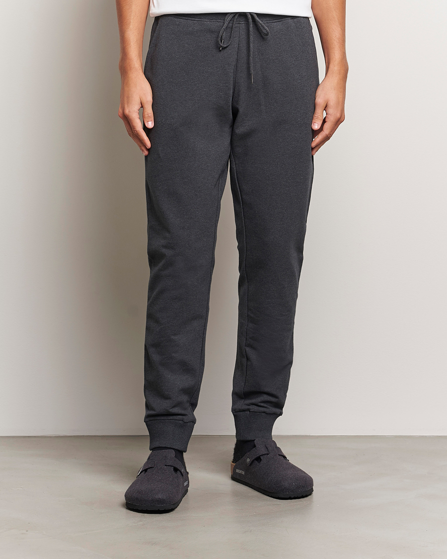 Heren |  | Bread & Boxers | Loungewear Pants Dark Grey Melange