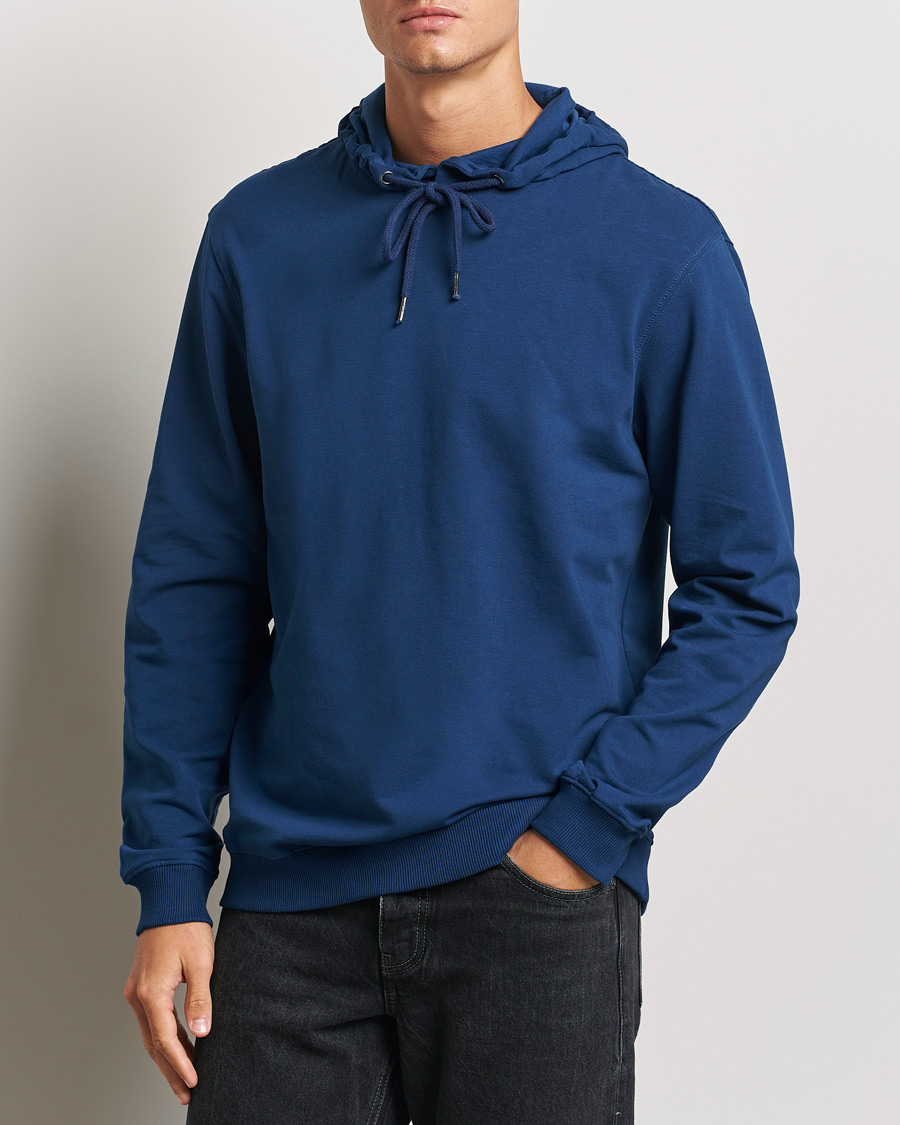 Heren |  | Bread & Boxers | Loungewear Hoodie Ink Blue