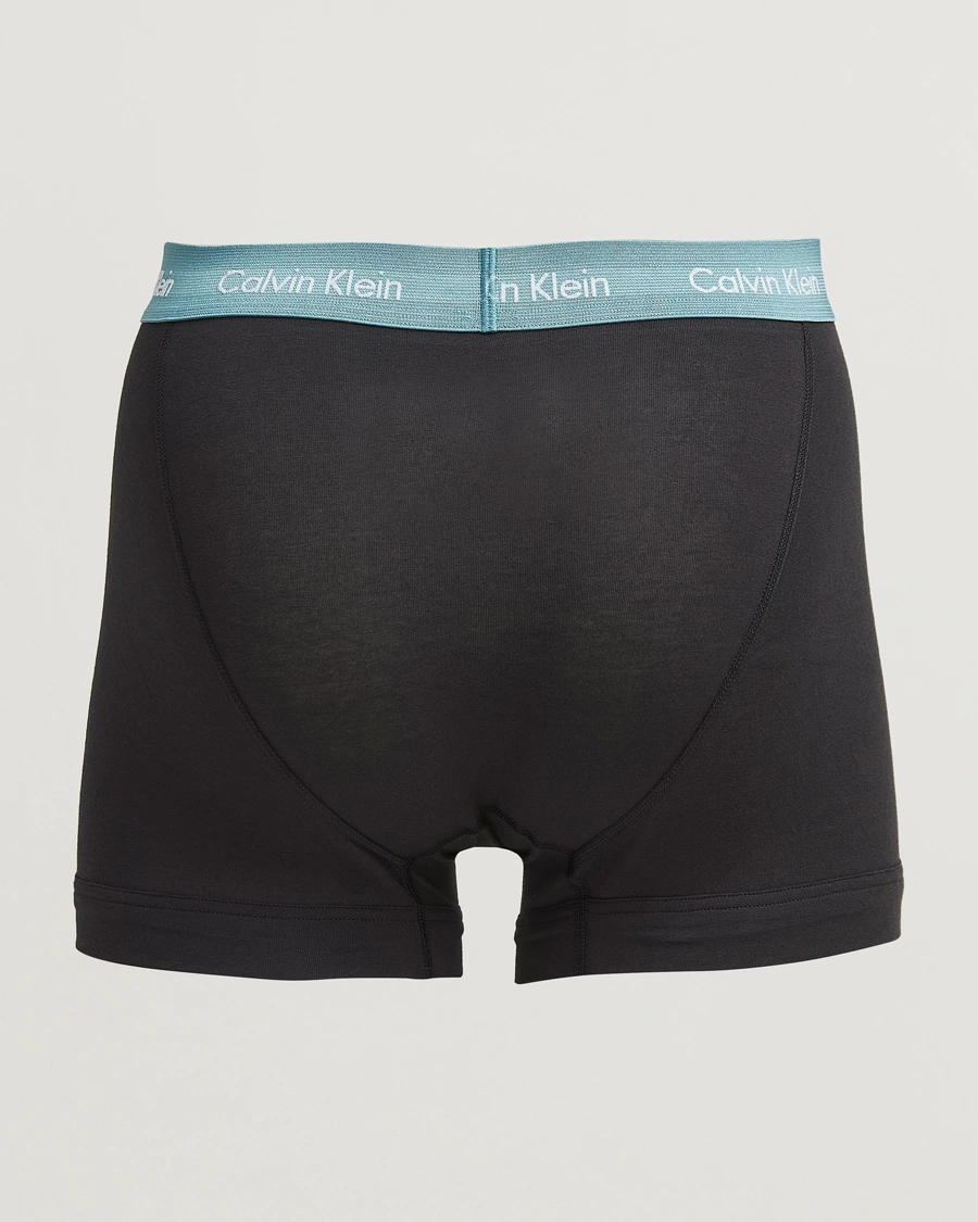 Heren |  | Calvin Klein | Cotton Stretch 3-Pack Trunk Black