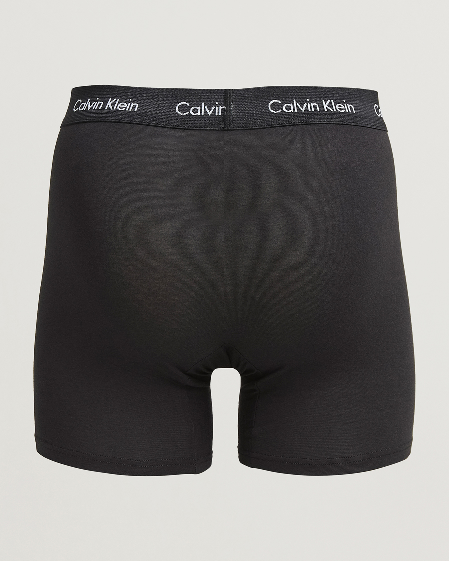 Heren |  | Calvin Klein | Cotton Stretch 3-Pack Boxer Brief Black