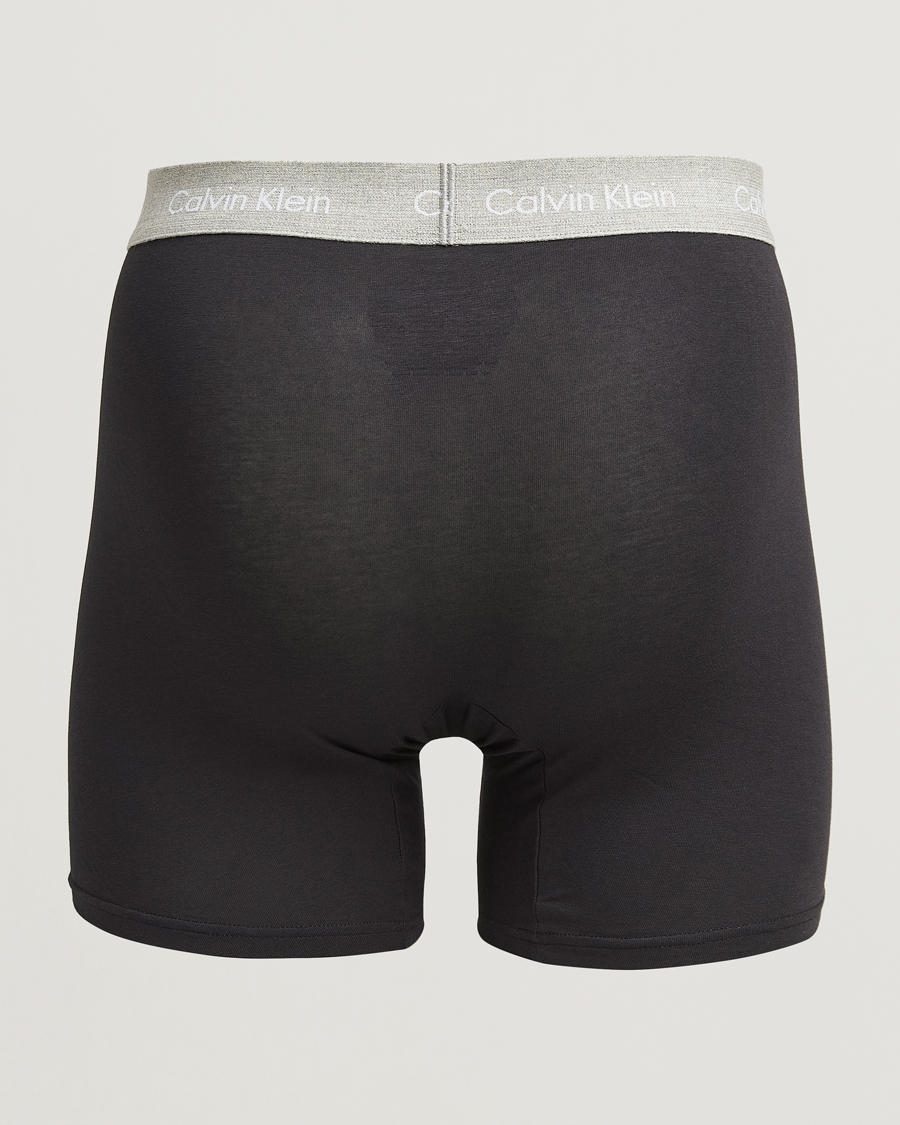 Heren |  | Calvin Klein | Cotton Stretch 3-Pack Boxer Brief Black