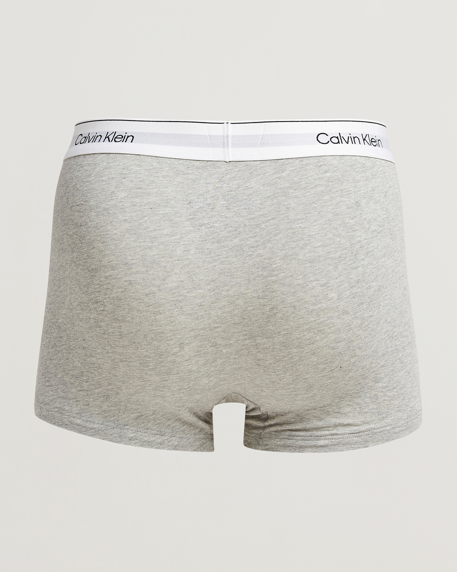 Heren |  | Calvin Klein | Icon Cotton Stretch 3-Pack Trunk Grey/Black/White