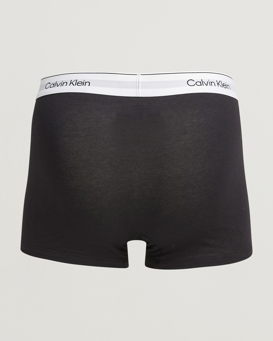 Heren |  | Calvin Klein | Icon Cotton Stretch 3-Pack Trunk Black