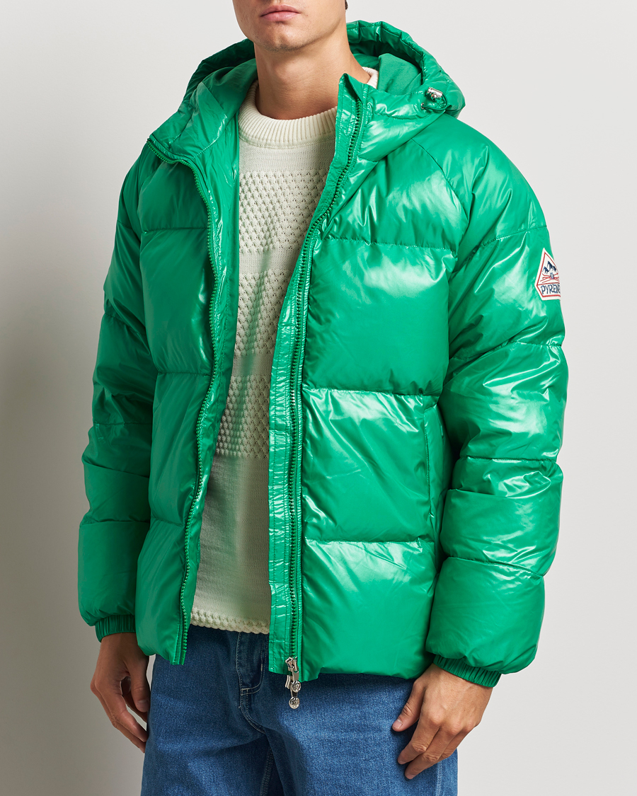 Heren |  | Pyrenex | Sten Hooded Puffer Jacket Frog