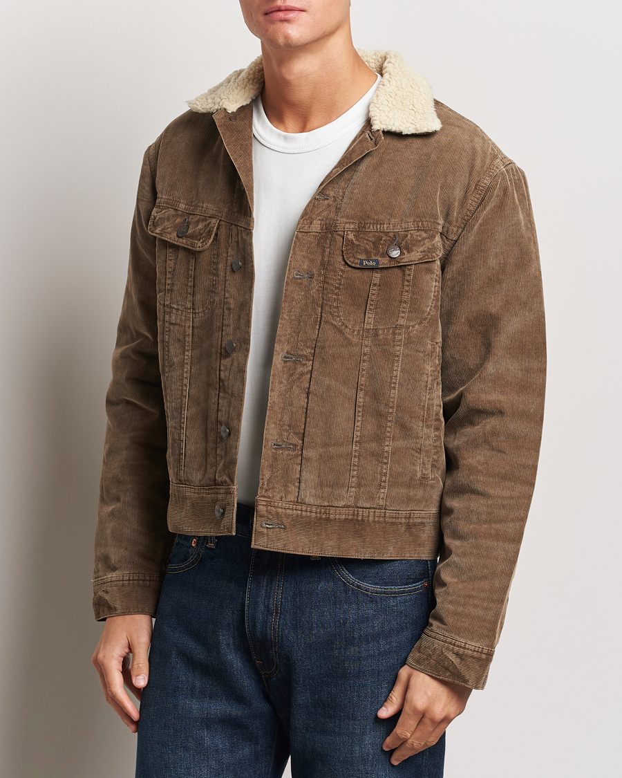 Heren |  | Polo Ralph Lauren | Heritage Rider Trucker Jacket Dunes