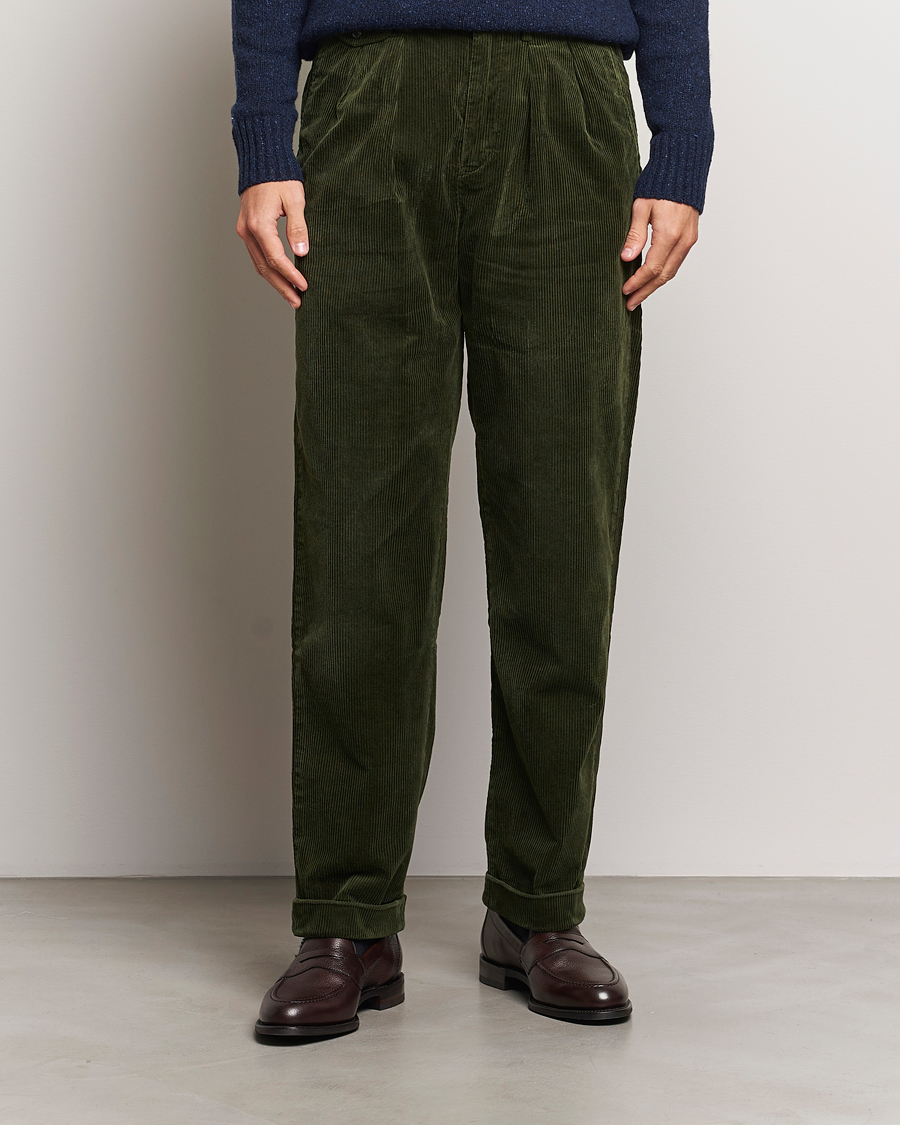 Heren |  | Polo Ralph Lauren | Whitman Pleated Pants Country Olive