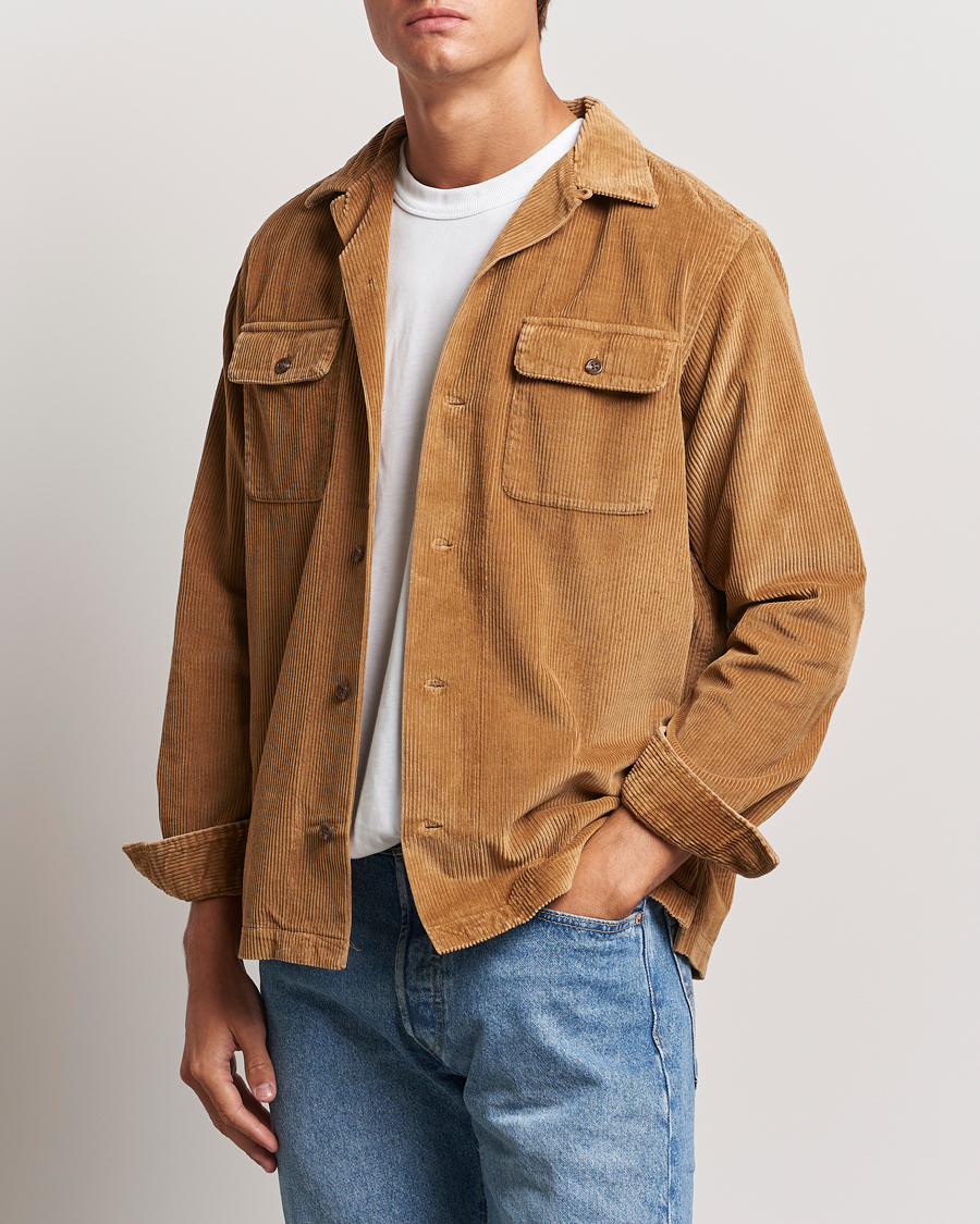 Heren |  | Polo Ralph Lauren | Corduroy Western Shirt Rustic Tan