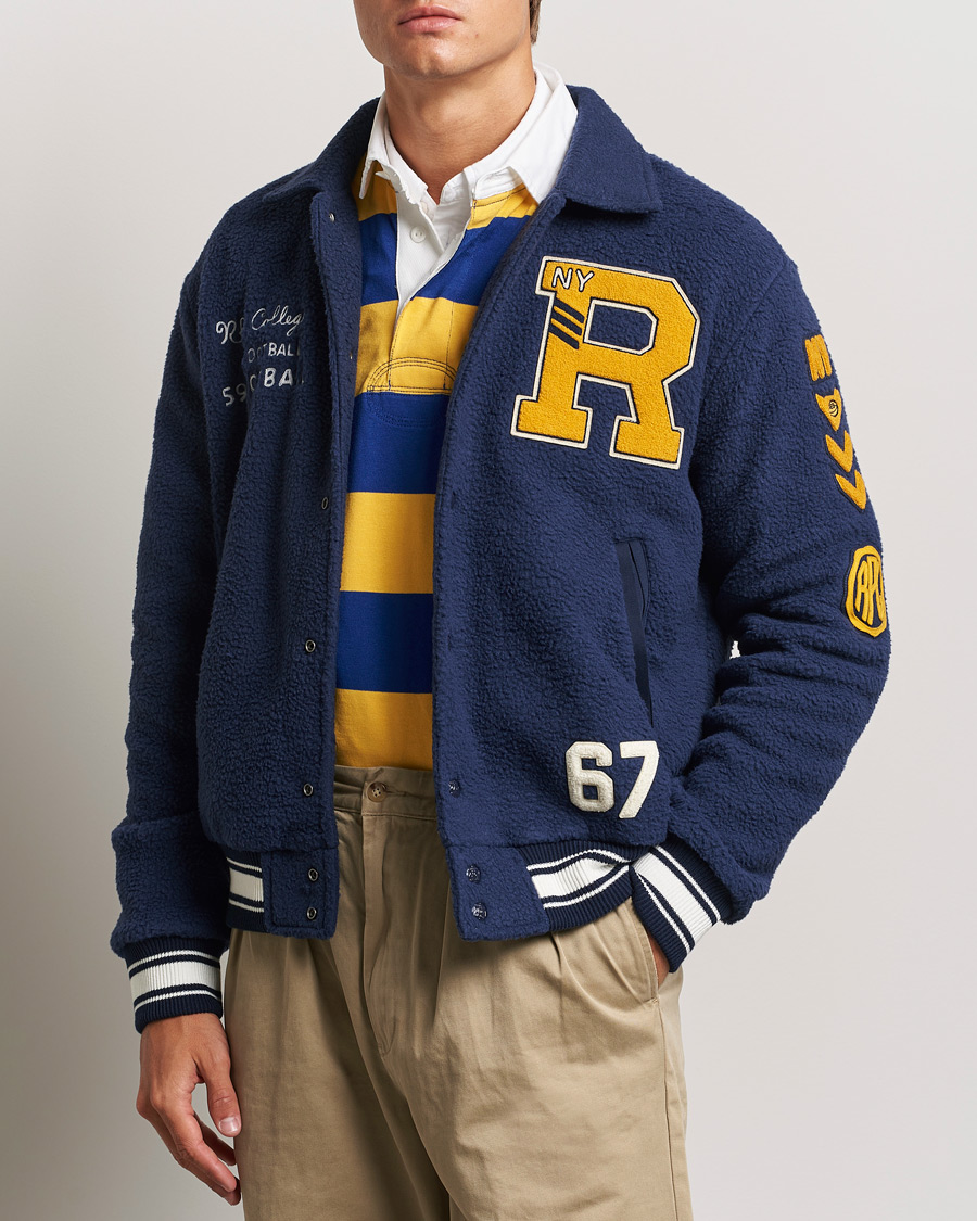 Heren |  | Polo Ralph Lauren | College Baseball Jacket Cruise Navy