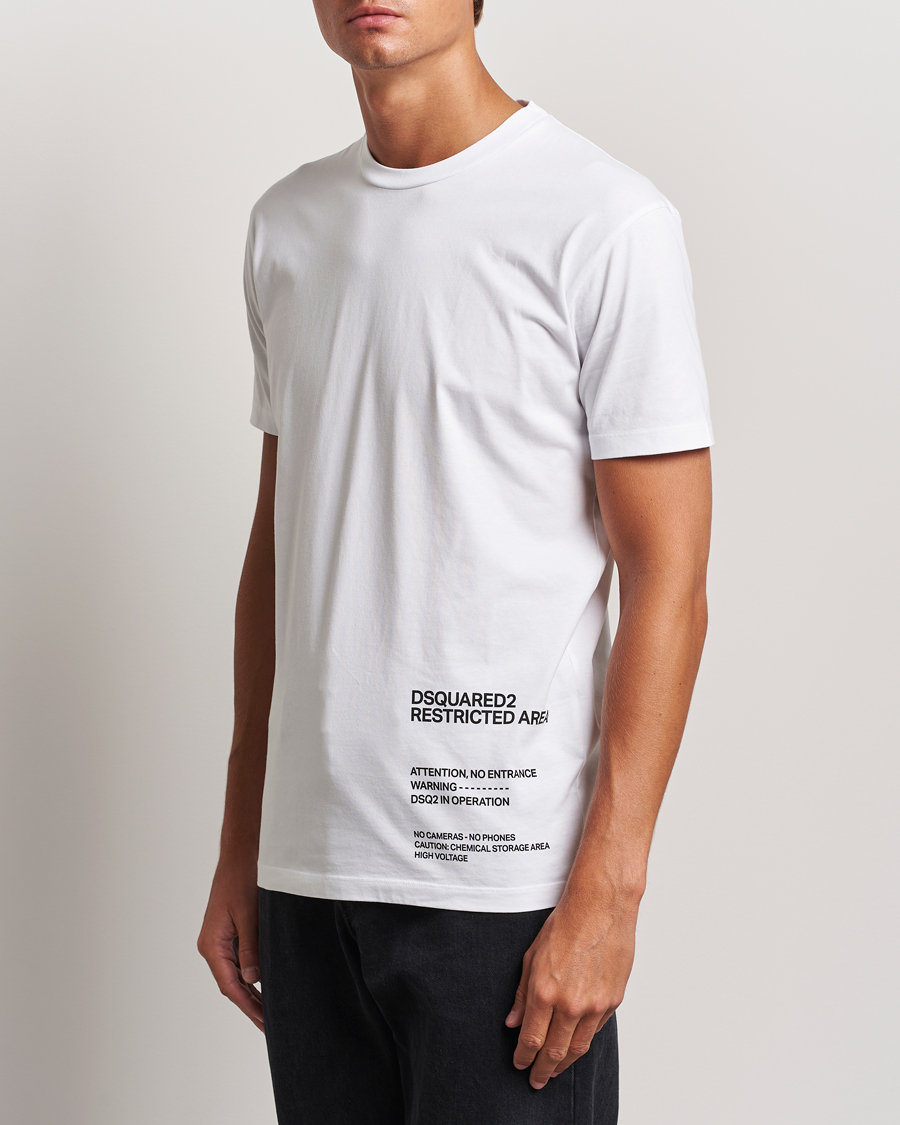 Heren | Luxury Brands | Dsquared2 | Cool Fit T-Shirt White