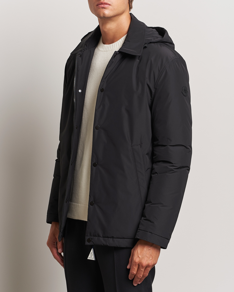 Heren |  | Moncler | Sella Nylon Coat Black