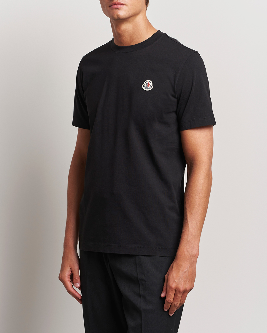 Heren |  | Moncler | 3-Pack Logo T-Shirt Black