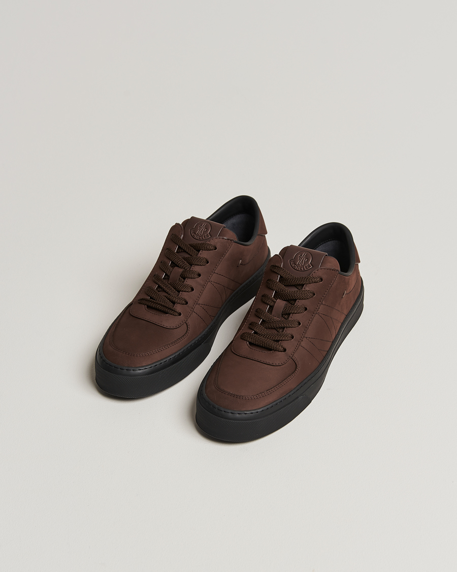 Heren |  | Moncler | Monclub Sneakers Brown Suede