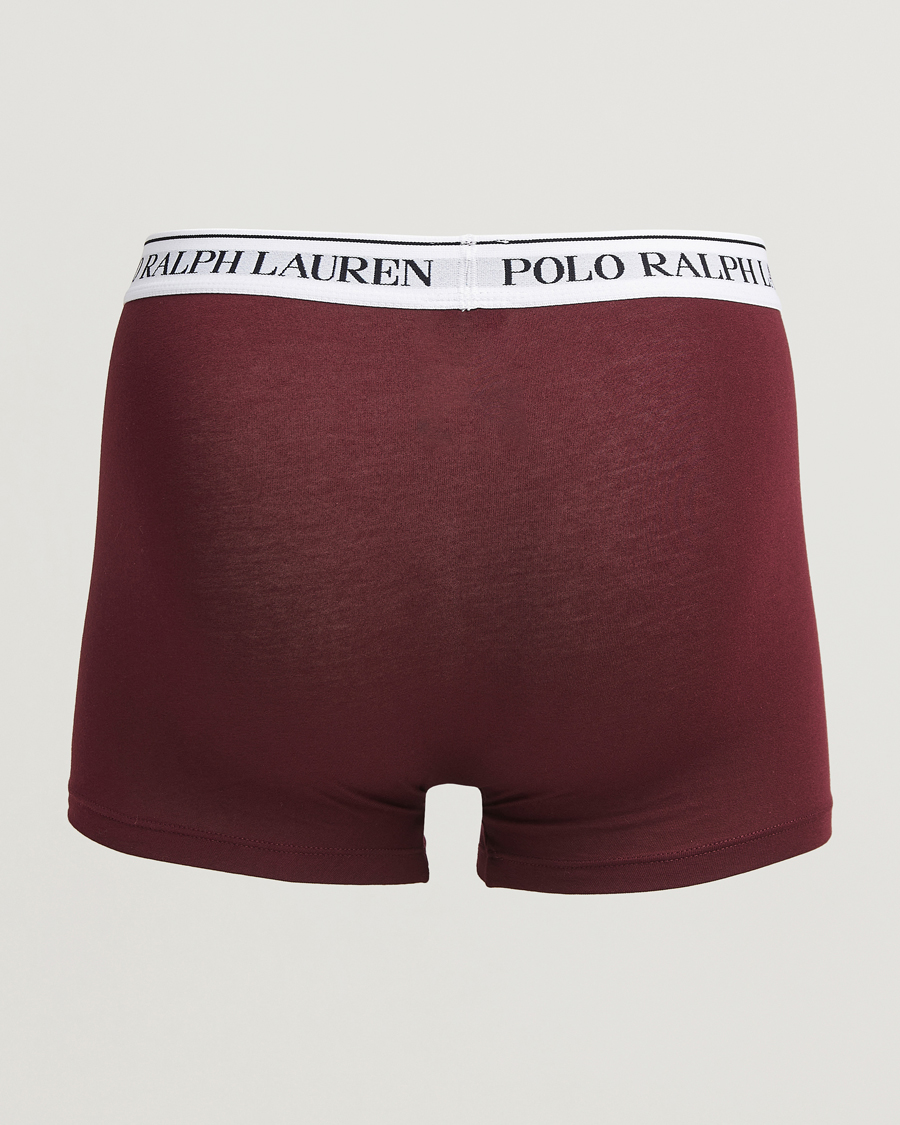 Heren |  | Polo Ralph Lauren | 3-Pack Brief Damson Red/Black/Fairway Green