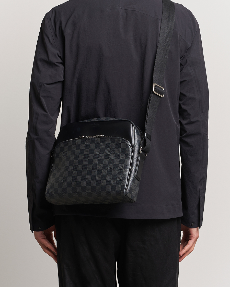 Heren | Louis Vuitton Pre-Owned | Louis Vuitton Pre-Owned | Dayton Reporter MM Damier Graphite 