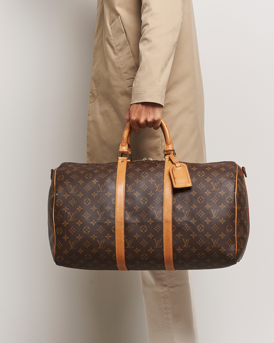 Heren | Louis Vuitton Pre-Owned | Louis Vuitton Pre-Owned | Keepall Bandoulière 50 Bag Monogram 