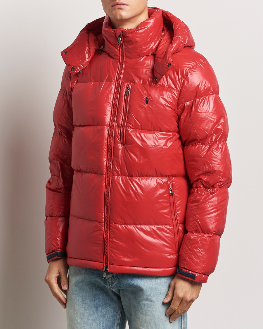 Heren |  | Polo Ralph Lauren | El Cap High Gloss Down Jacket RL 2000 Red Glossy