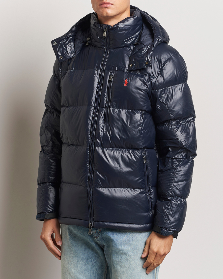 Heren |  | Polo Ralph Lauren | El Cap High Gloss Down Jacket Collection Navy Glossy