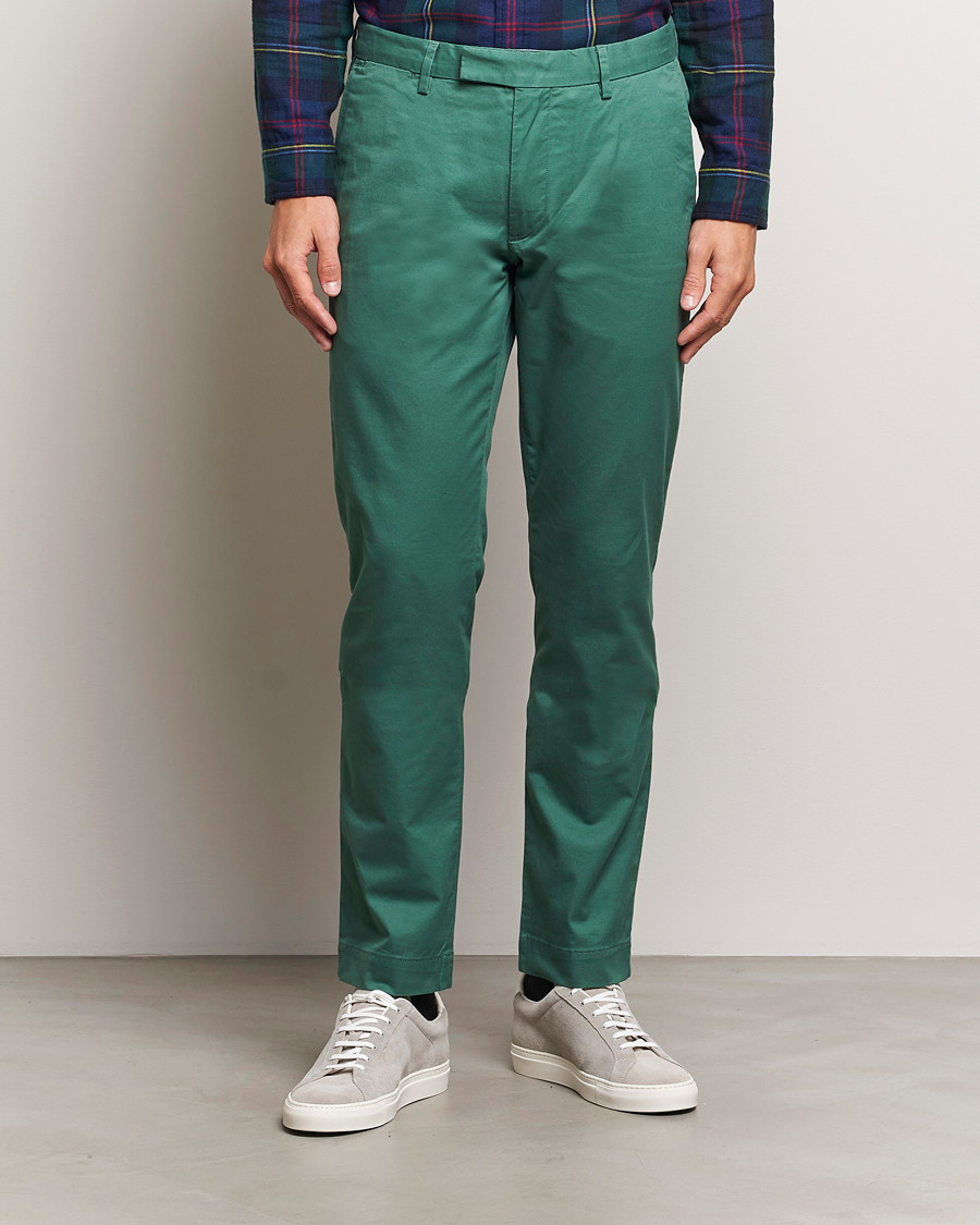 Heren |  | Polo Ralph Lauren | Slim Fit Stretch Chinos Washed Forest