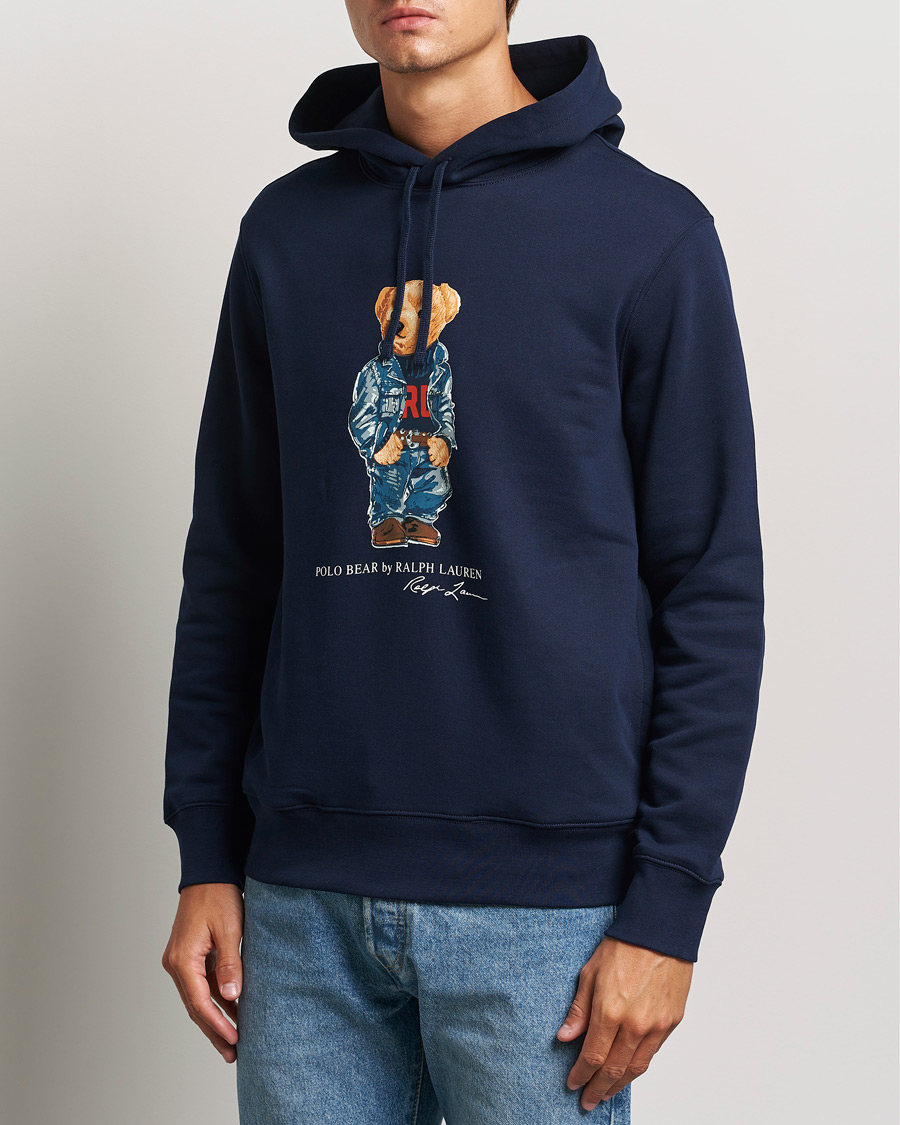 Heren |  | Polo Ralph Lauren | Pullover Hoodie Cruise Navy Denim Bear