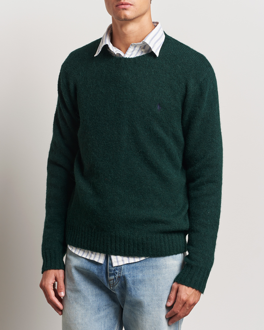 Heren |  | Polo Ralph Lauren | Alpaca Crew Neck Sweater Moss Agate