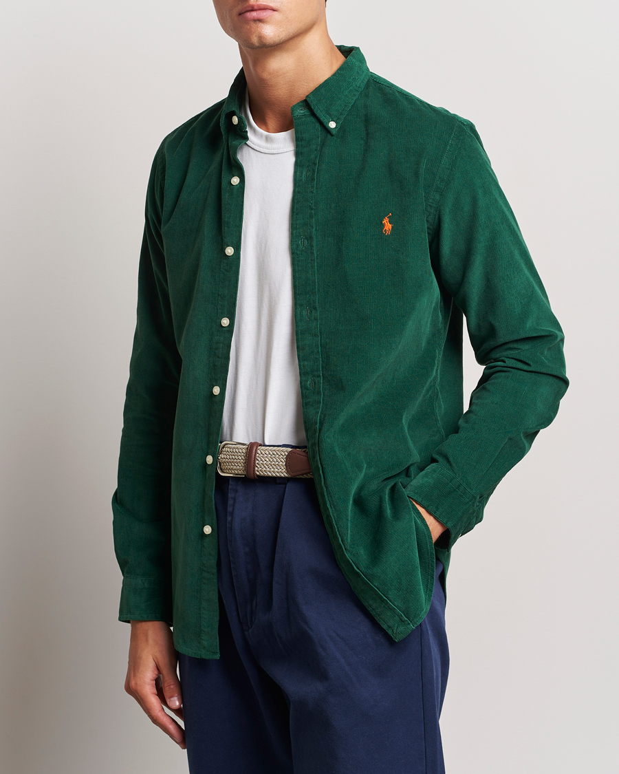 Heren | Overhemden | Polo Ralph Lauren | Slim Fit Corduroy Shirt Vintage Pine