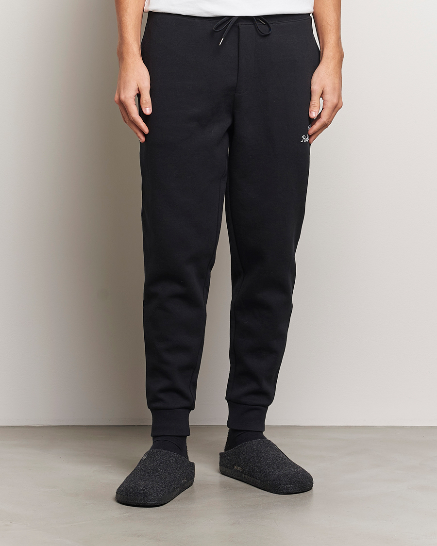 Polo joggers black sale