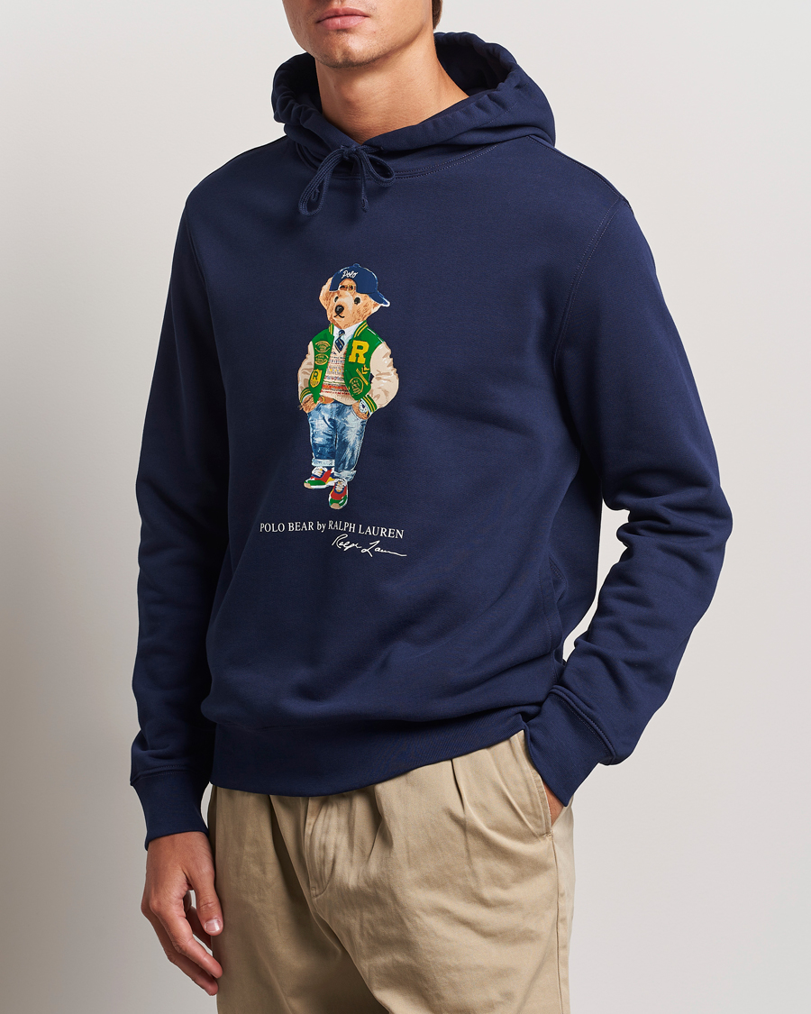 Heren |  | Polo Ralph Lauren | Varsity Bear Hoodie Navy