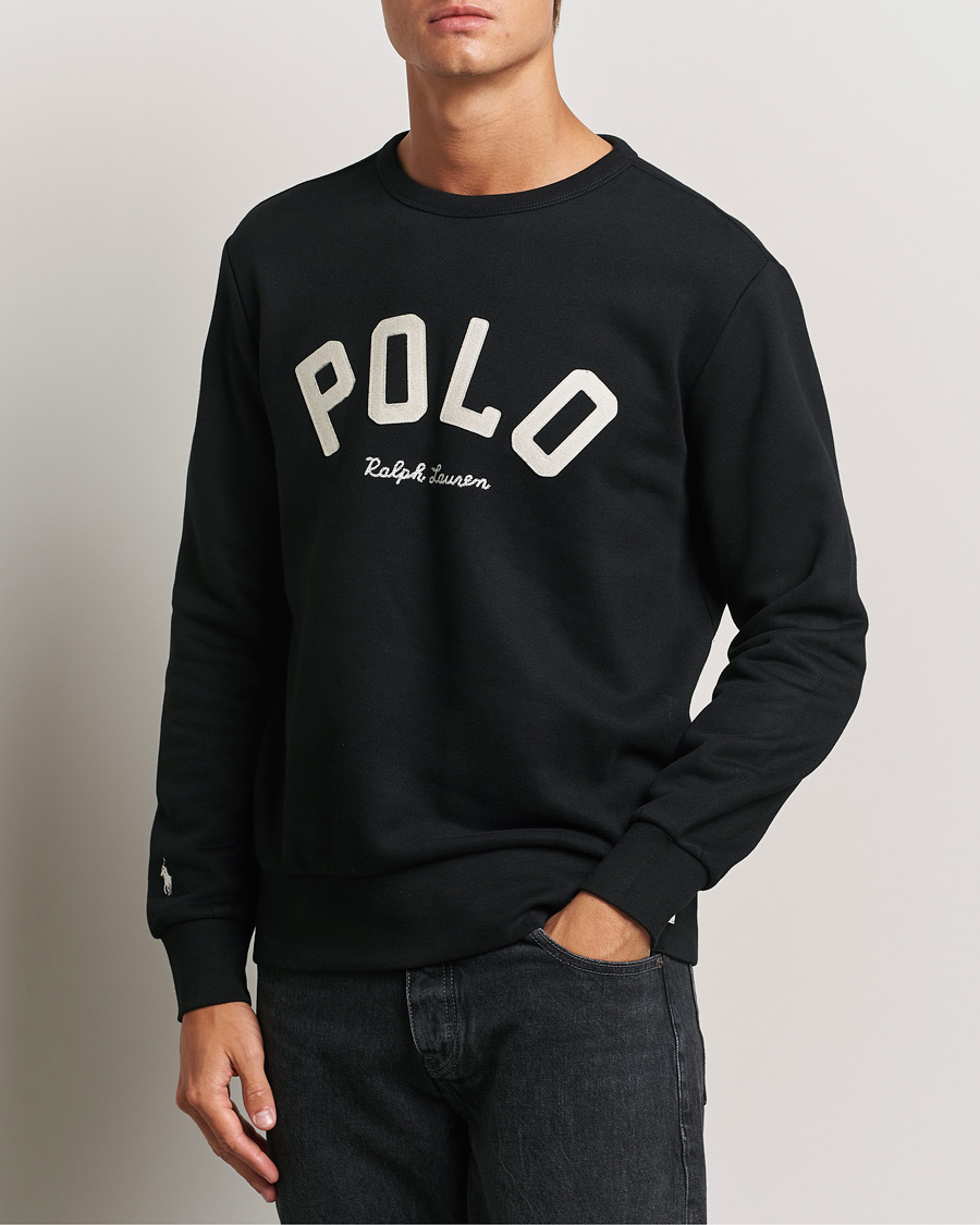 Heren |  | Polo Ralph Lauren | RL Varsity Sweatshirt Polo Black