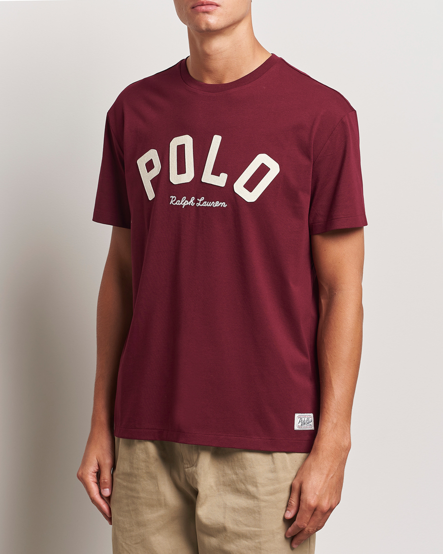 Heren |  | Polo Ralph Lauren | RL Varsity Tee Classic Wine