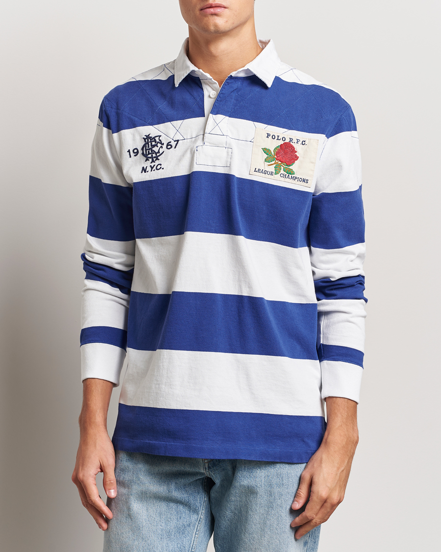 Heren |  | Polo Ralph Lauren | Rugby Patch Deckwash White/Active Blue