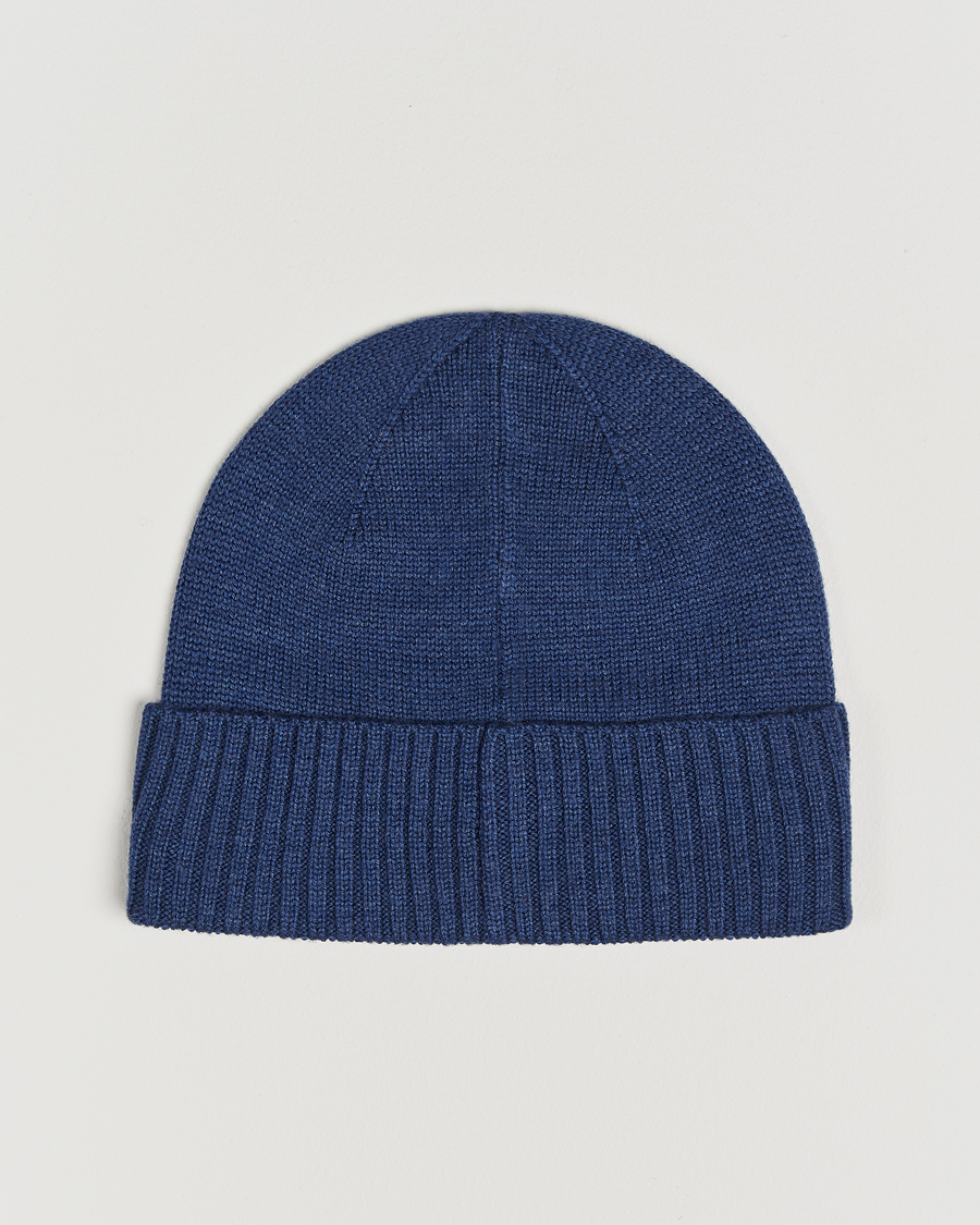 Heren |  | Polo Ralph Lauren | Merino Beanie Rustic Navy Heather