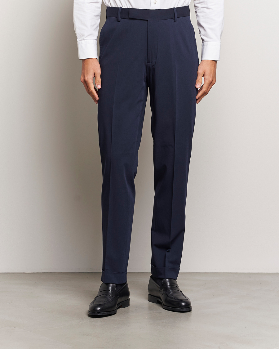 Heren | Business casual | Polo Ralph Lauren | Chester Twill Trousers Navy 